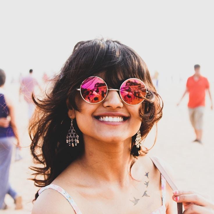 Portrait of Mina Rao, group coordinator and fusion cooking expert